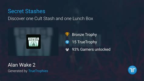 alan wake 2 hidden trophies